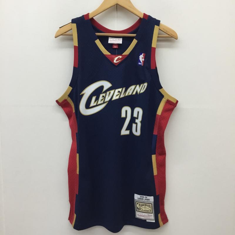 ミッチェルアンドネス Mitchell&Ness タンクトップ タンクトップ Mitchell&Ness NBA Swingman Jersey Lebron James 23 M ロゴ、文字 紺 / ネイビー / navy メンズ USED 古着 中古 10154909