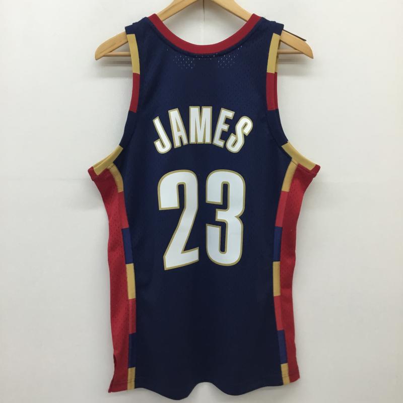 ミッチェルアンドネス Mitchell&Ness タンクトップ タンクトップ Mitchell&Ness NBA Swingman Jersey Lebron James 23 M ロゴ、文字 紺 / ネイビー / navy メンズ USED 古着 中古 10154909