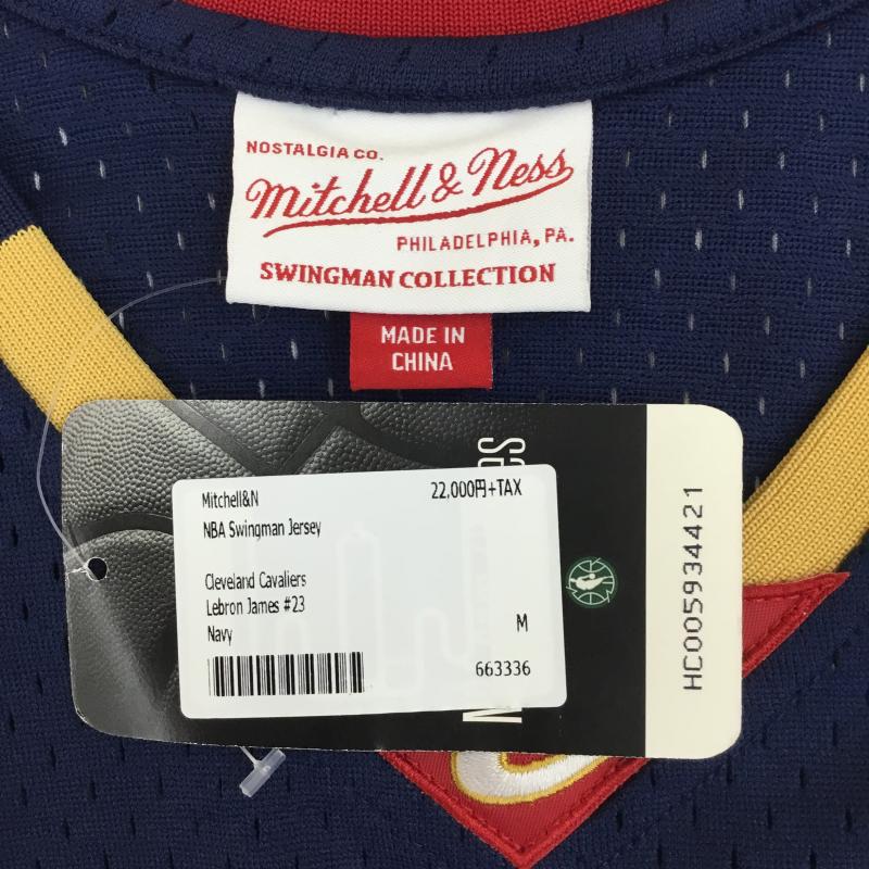 ミッチェルアンドネス Mitchell&Ness タンクトップ タンクトップ Mitchell&Ness NBA Swingman Jersey Lebron James 23 M ロゴ、文字 紺 / ネイビー / navy メンズ USED 古着 中古 10154909