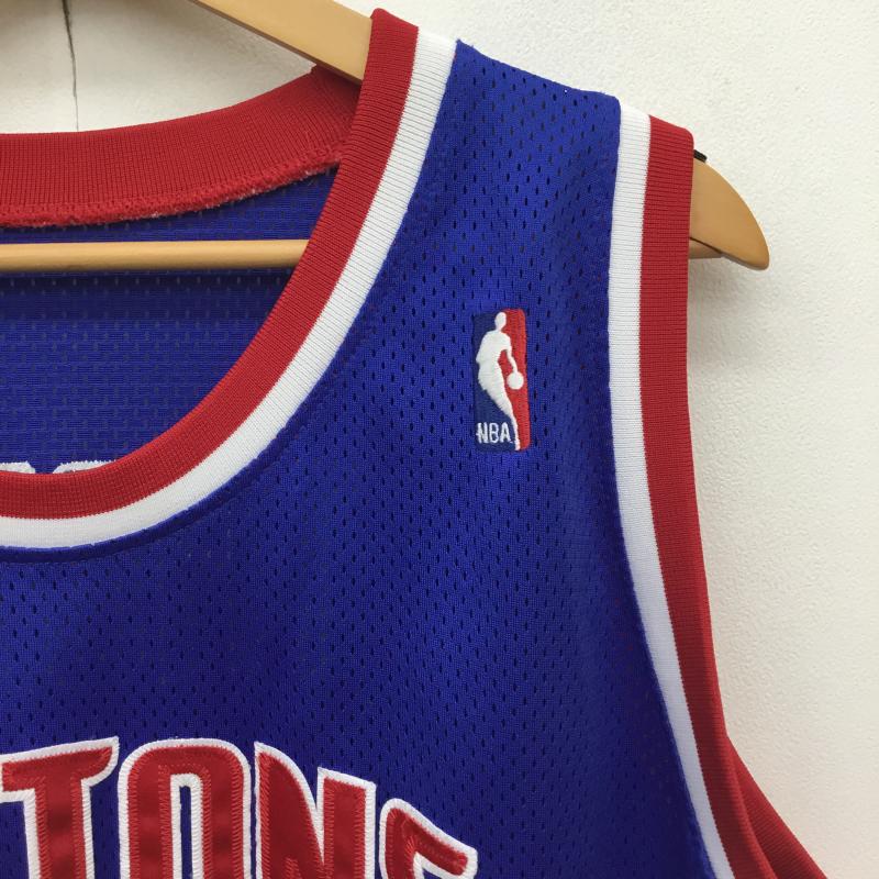 ミッチェルアンドネス Mitchell&Ness タンクトップ タンクトップ Mitchell&Ness NBA Swingman Jersey Isiah Thomas 11 XXL ロゴ、文字 青 / ブルー / blue メンズ USED 古着 中古 10154910