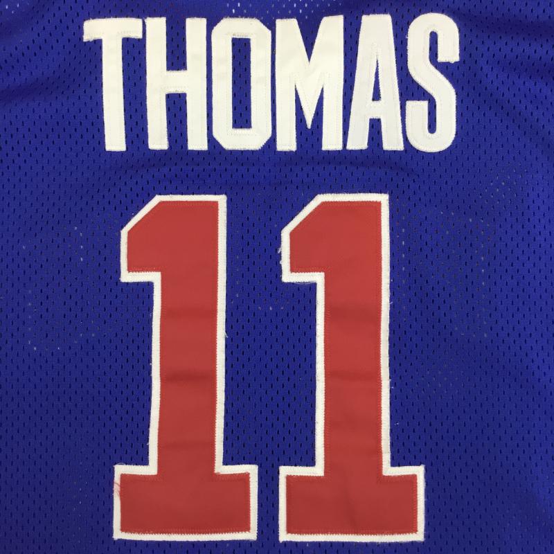 ミッチェルアンドネス Mitchell&Ness タンクトップ タンクトップ Mitchell&Ness NBA Swingman Jersey Isiah Thomas 11 XXL ロゴ、文字 青 / ブルー / blue メンズ USED 古着 中古 10154910