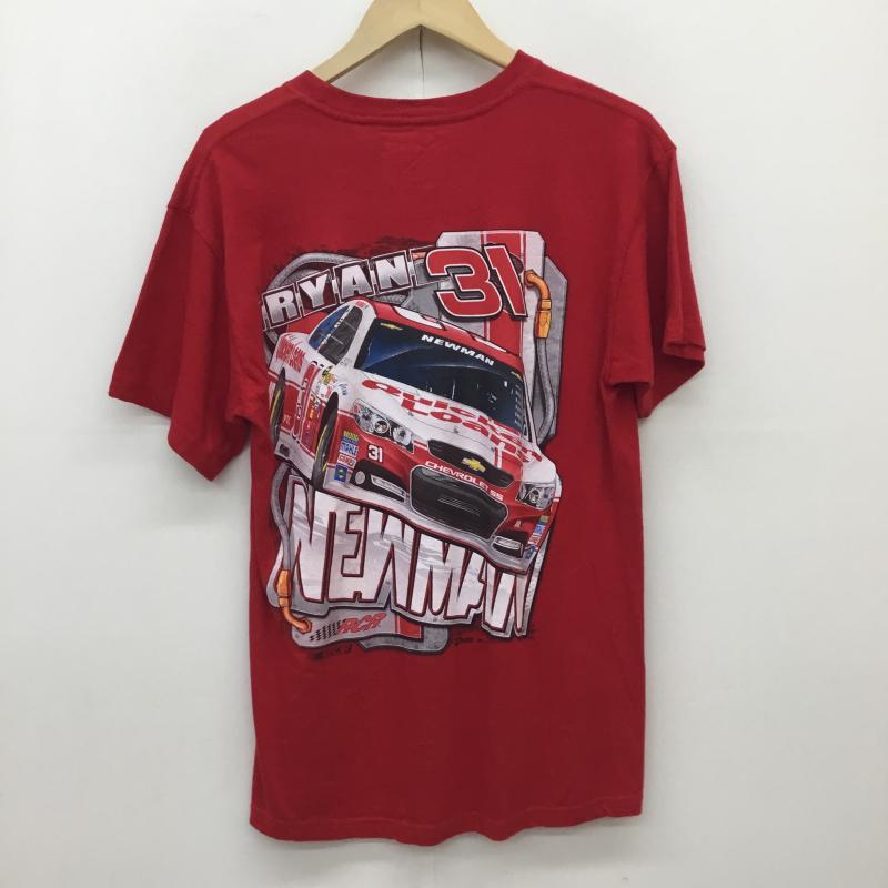 ユーズドクロージング used clothes Tシャツ 半袖 Ryan Newman NASCAR Racing Shirt Chase Authentics M プリント 赤 / レッド / red メンズ USED 古着 中古 10154911