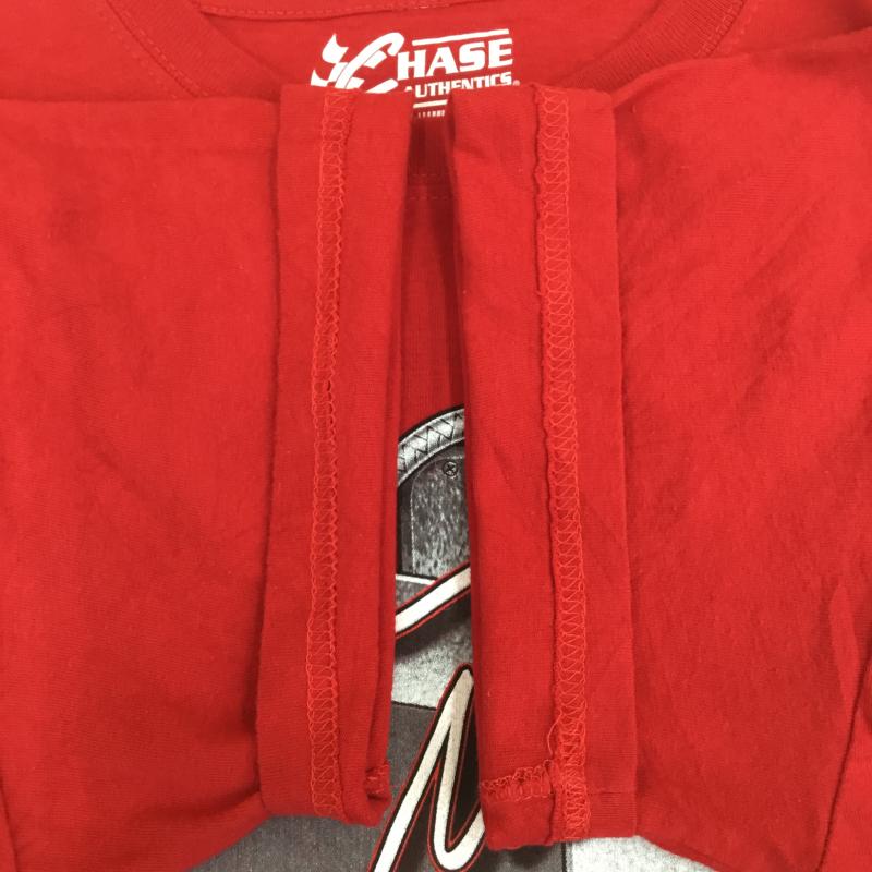 ユーズドクロージング used clothes Tシャツ 半袖 Ryan Newman NASCAR Racing Shirt Chase Authentics M プリント 赤 / レッド / red メンズ USED 古着 中古 10154911