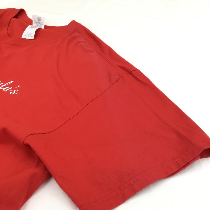 ギルダン GILDAN Tシャツ 半袖 GILDAN Paula`s Mexican Restaurant ロゴ Tシャツ 赤 XL ロゴ、文字 赤 / レッド / red メンズ USED 古着 中古 10154912