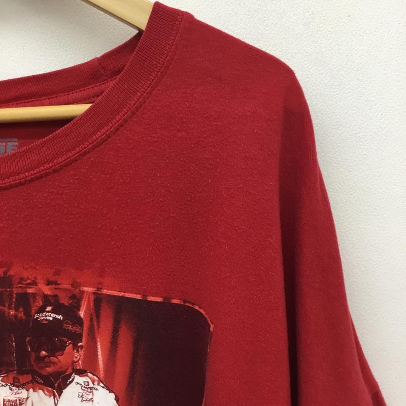 ユーズドクロージング used clothes Tシャツ 半袖 Chase Authentics Dale Earnhardt 7x チャンピオン NASCAR Racing Tシャツ 赤 4L プリント 赤 / レッド / red メンズ USED 古着 中古 10154913