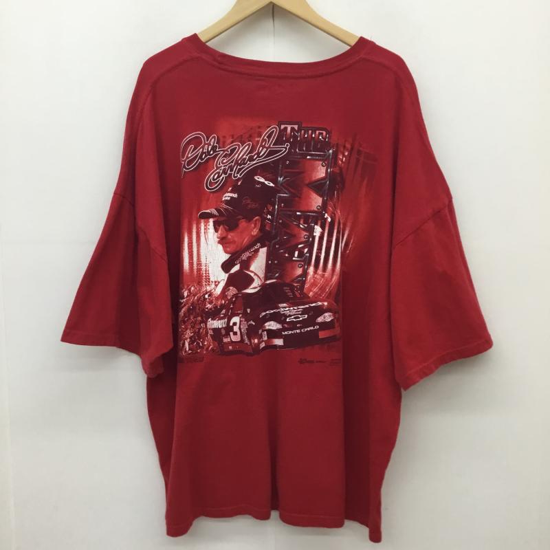 ユーズドクロージング used clothes Tシャツ 半袖 Chase Authentics Dale Earnhardt 7x チャンピオン NASCAR Racing Tシャツ 赤 4L プリント 赤 / レッド / red メンズ USED 古着 中古 10154913