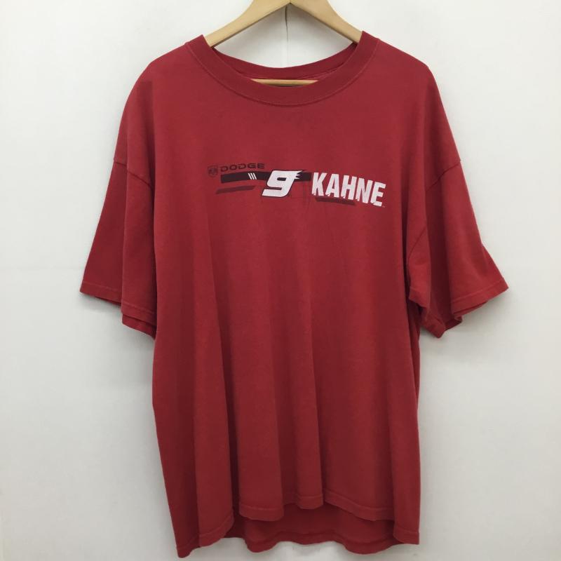 ユーズドクロージング used clothes Tシャツ 半袖 Kasey Kahne 9 ダッジ NASCAR Racing Tシャツ 赤 XL ロゴ、文字 赤 / レッド / red メンズ USED 古着 中古 10154916