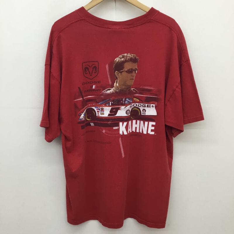 ユーズドクロージング used clothes Tシャツ 半袖 Kasey Kahne 9 ダッジ NASCAR Racing Tシャツ 赤 XL ロゴ、文字 赤 / レッド / red メンズ USED 古着 中古 10154916