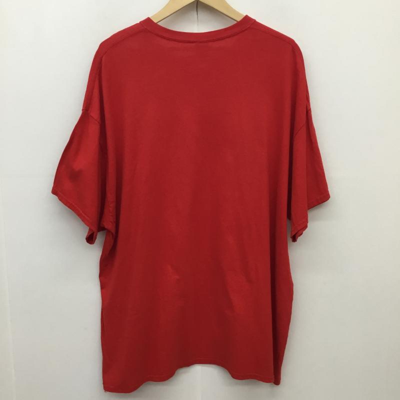 ギルダン GILDAN Tシャツ 半袖 elf サンタの国からやってきた ウィルフェレル Tシャツ 赤 XXL プリント 赤 / レッド / red メンズ USED 古着 中古 10154917