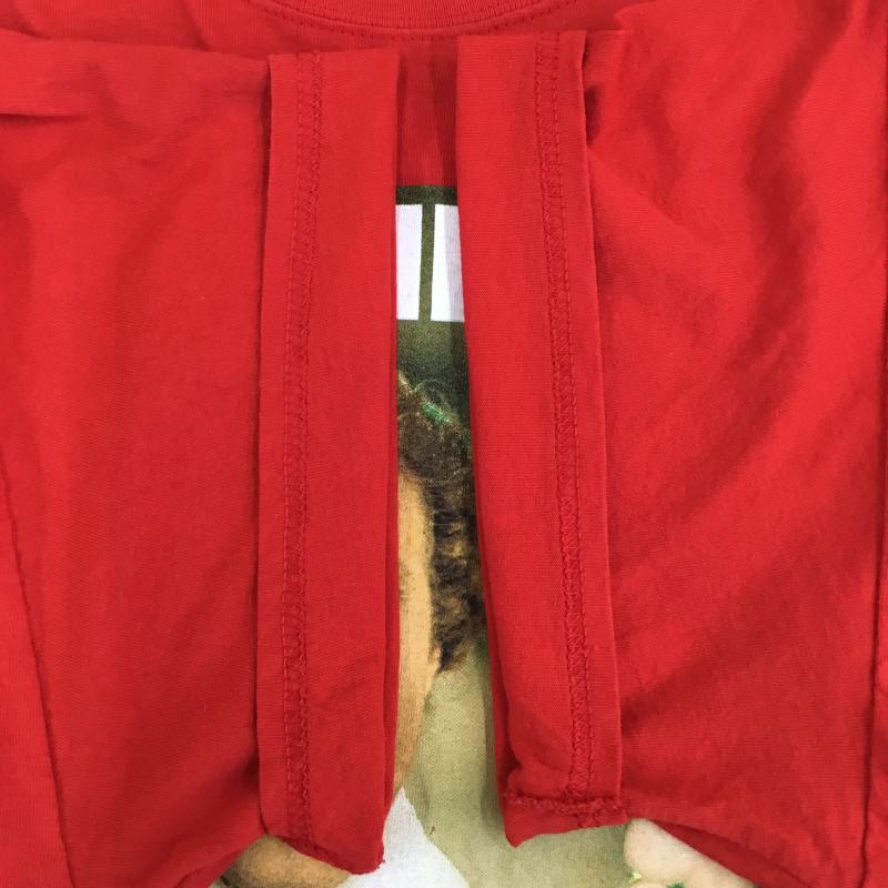ギルダン GILDAN Tシャツ 半袖 elf サンタの国からやってきた ウィルフェレル Tシャツ 赤 XXL プリント 赤 / レッド / red メンズ USED 古着 中古 10154917