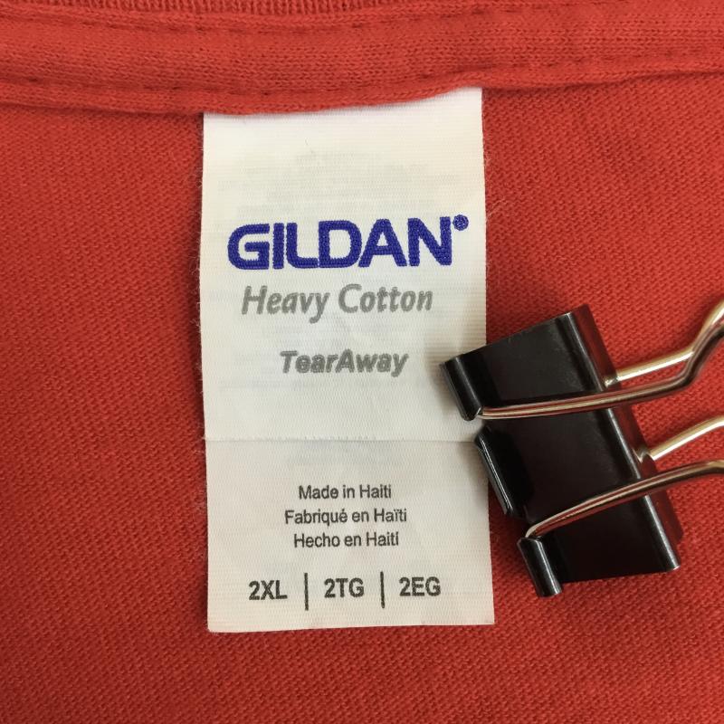 ギルダン GILDAN Tシャツ 半袖 elf サンタの国からやってきた ウィルフェレル Tシャツ 赤 XXL プリント 赤 / レッド / red メンズ USED 古着 中古 10154917