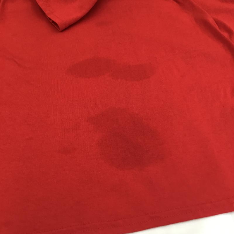 ギルダン GILDAN Tシャツ 半袖 GILDAN Dry Blend OZINGA Tシャツ 赤 XXL ワンポイント 赤 / レッド / red メンズ USED 古着 中古 10154918