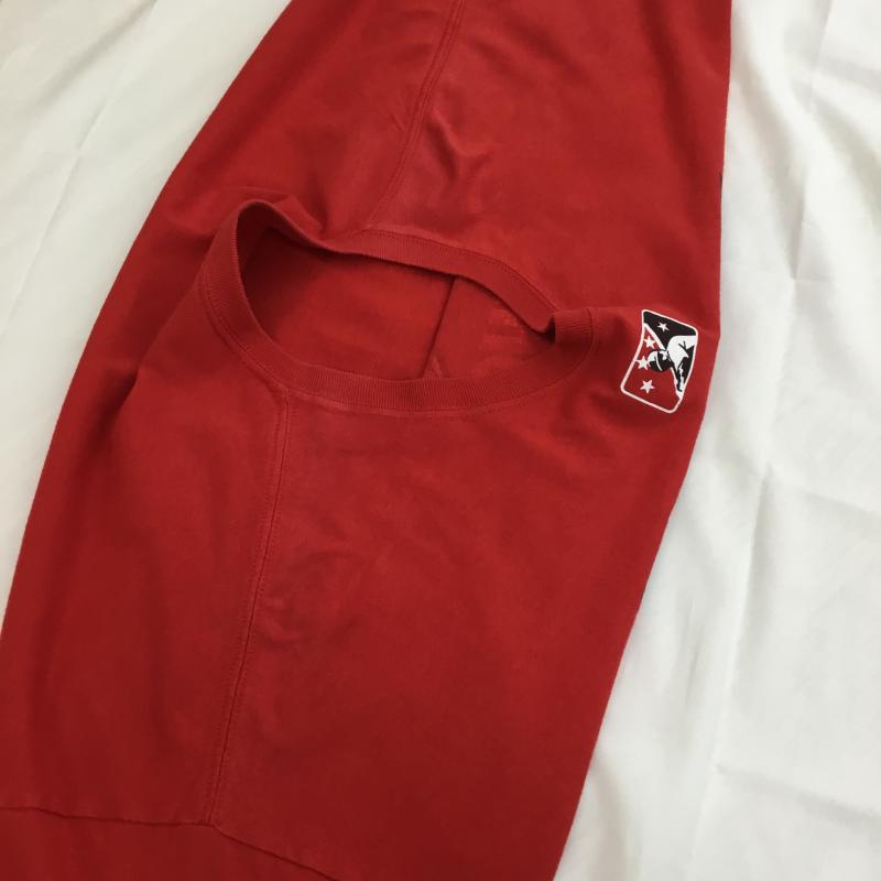 ユーズドクロージング used clothes Tシャツ 半袖 El Paso Chihuahuas マイナーリーグ ベースボール Tシャツ XXL ロゴ、文字 赤 / レッド / red メンズ USED 古着 中古 10154919