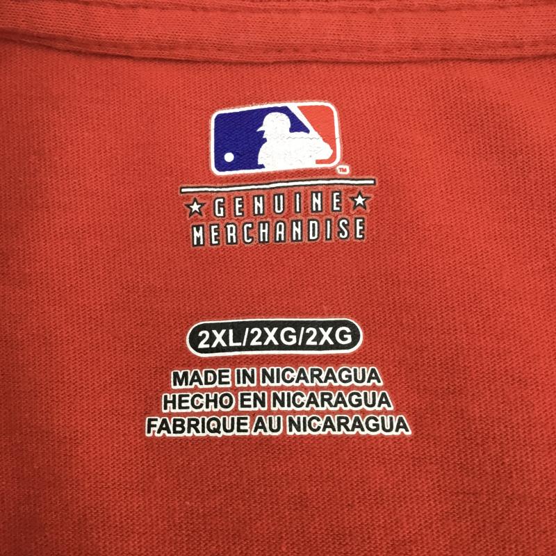 ユーズドクロージング used clothes Tシャツ 半袖 El Paso Chihuahuas マイナーリーグ ベースボール Tシャツ XXL ロゴ、文字 赤 / レッド / red メンズ USED 古着 中古 10154919