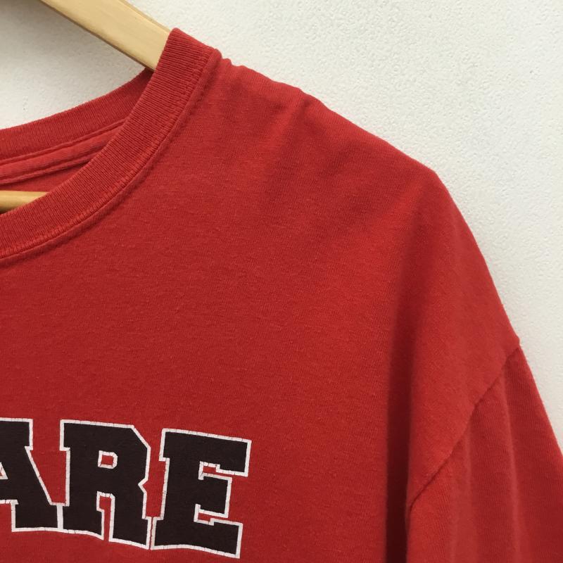 ギルダン GILDAN Tシャツ 半袖 GILDAN CHURCHILL FOOTBALL 2012 L プリント 赤 / レッド / red メンズ USED 古着 中古 10154920