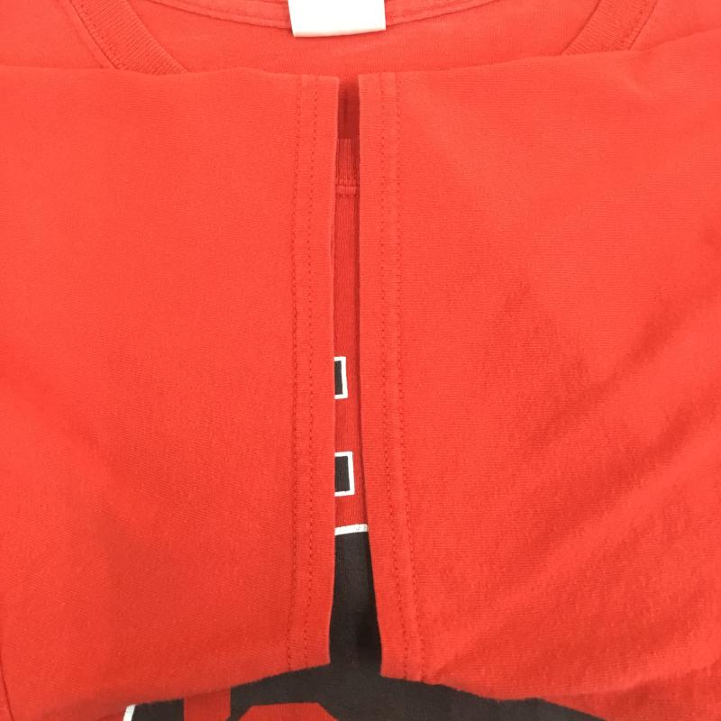 ギルダン GILDAN Tシャツ 半袖 GILDAN CHURCHILL FOOTBALL 2012 L プリント 赤 / レッド / red メンズ USED 古着 中古 10154920