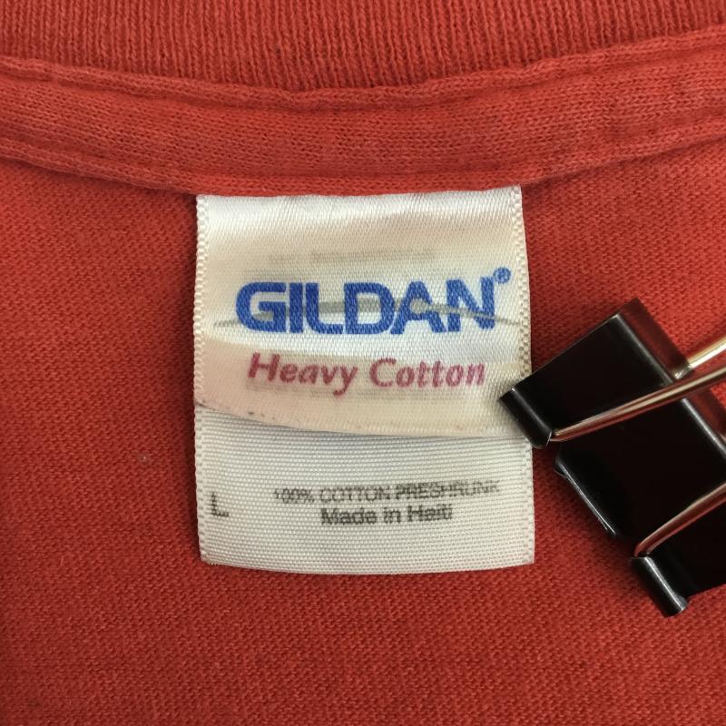 ギルダン GILDAN Tシャツ 半袖 GILDAN CHURCHILL FOOTBALL 2012 L プリント 赤 / レッド / red メンズ USED 古着 中古 10154920
