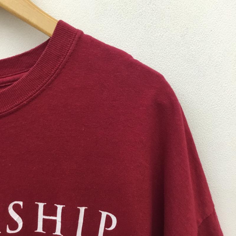 ギルダン GILDAN Tシャツ 半袖 GILDAN LEADERSHIP SCHOOL 2012 Tシャツ 赤 XL ロゴ、文字 赤 / レッド / red メンズ USED 古着 中古 10154921