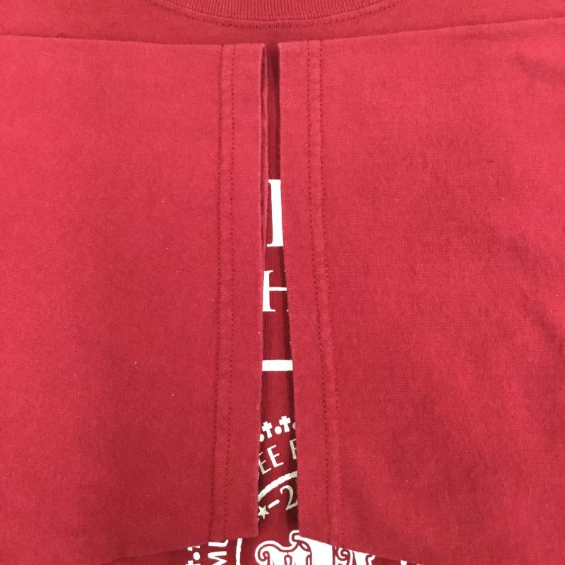 ギルダン GILDAN Tシャツ 半袖 GILDAN LEADERSHIP SCHOOL 2012 Tシャツ 赤 XL ロゴ、文字 赤 / レッド / red メンズ USED 古着 中古 10154921