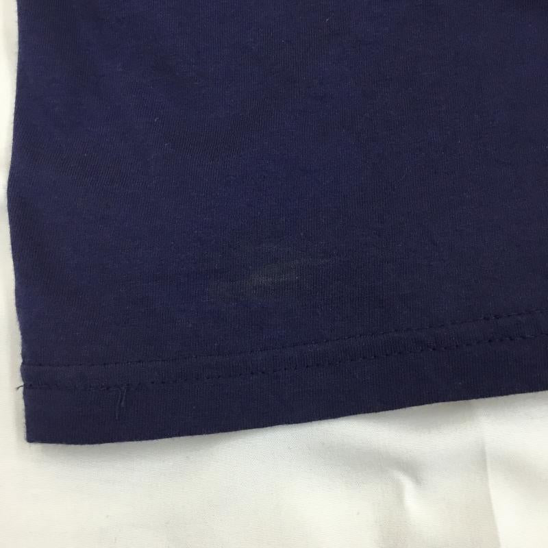 アディダス adidas Tシャツ 半袖 adidas Columbus Blue Jackets Adam PANARIN Tシャツ L ロゴ、文字 紺 / ネイビー / navy メンズ USED 古着 中古 10154923
