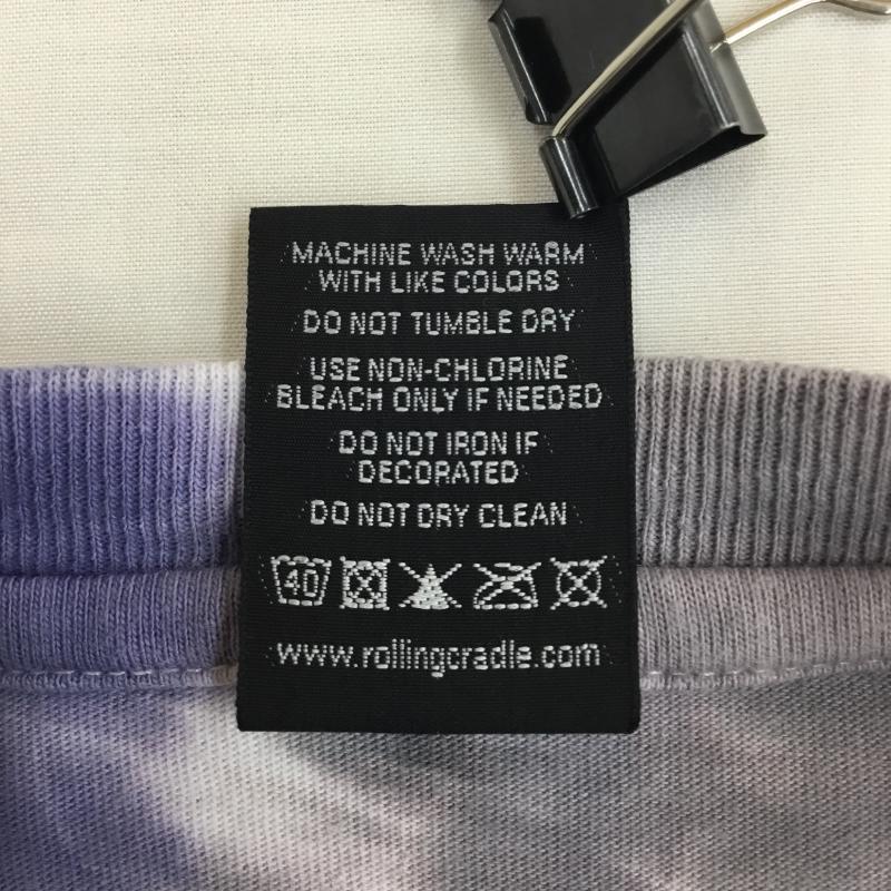 ローリングクレイドル ROLLING CRADLE Tシャツ 半袖 ROLLING CRADLE タイダイ柄 Tシャツ M 総柄 マルチカラー / マルチカラー / multicolor メンズ USED 古着 中古 10154924