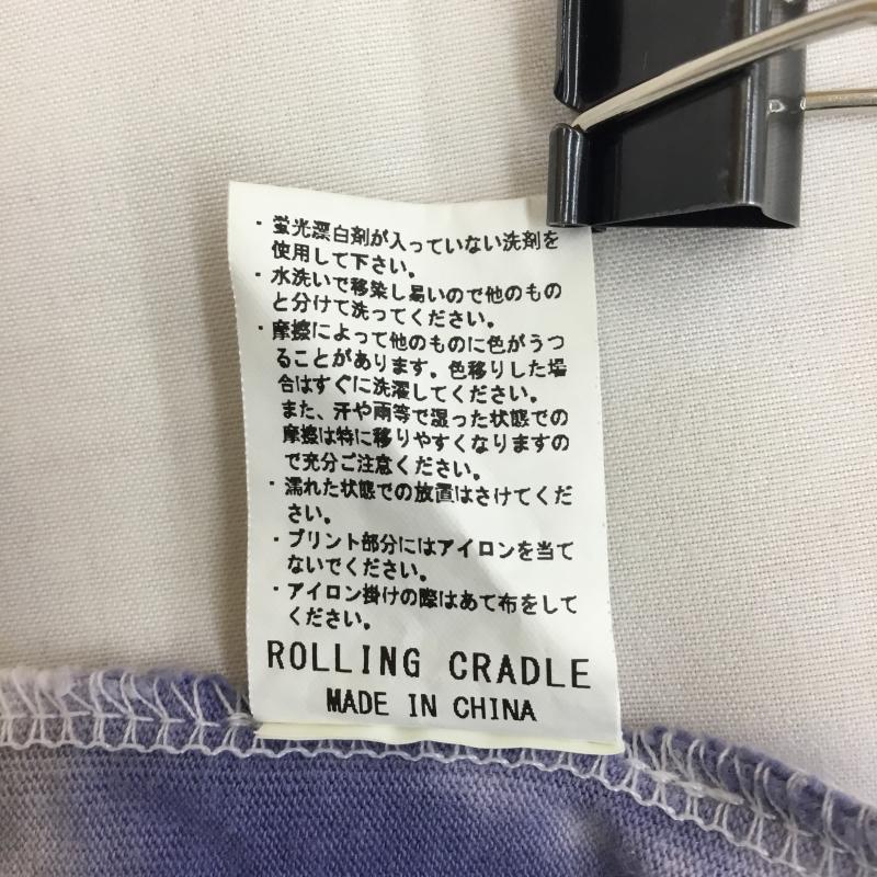 ローリングクレイドル ROLLING CRADLE Tシャツ 半袖 ROLLING CRADLE タイダイ柄 Tシャツ M 総柄 マルチカラー / マルチカラー / multicolor メンズ USED 古着 中古 10154924