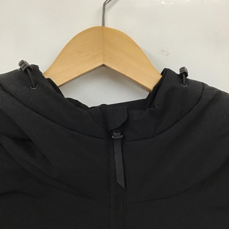 ケルメ KELME コート コート一般 フーデッド パデッドロングコート 中綿 KELME ロゴ、文字 黒 / ブラック / black メンズ USED 古着 中古 10154925