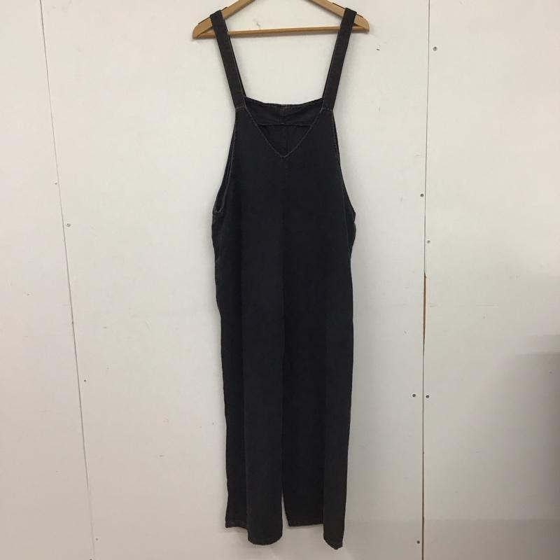 ザラ ZARA サロペット・オーバーオール サロペット、オーバーオール 5216 251 485 コットン リネン M 無地 紺 / ネイビー / navy レディース USED 古着 中古 10154928