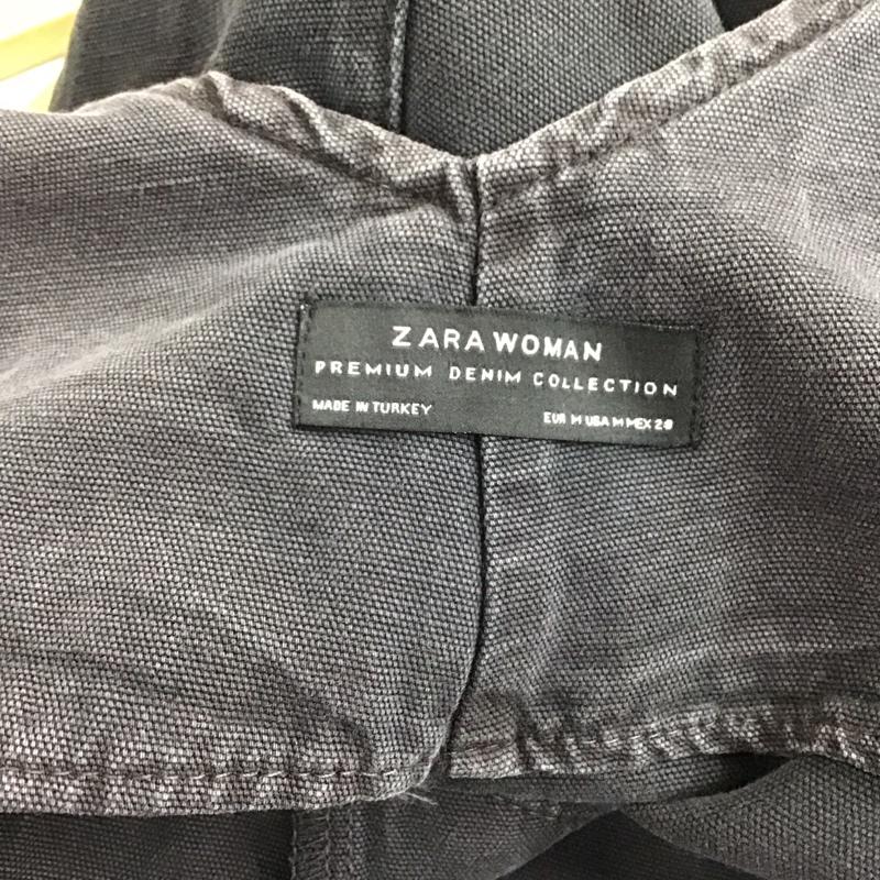 ザラ ZARA サロペット・オーバーオール サロペット、オーバーオール 5216 251 485 コットン リネン M 無地 紺 / ネイビー / navy レディース USED 古着 中古 10154928