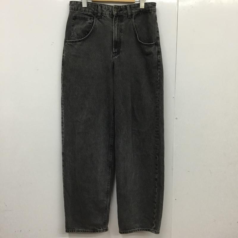 ザラ ZARA パンツ デニム、ジーンズ 36 無地 黒 / ブラック / black レディース USED 古着 中古 10154929