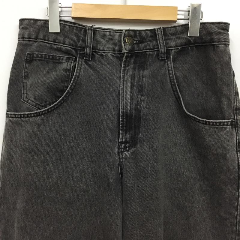 ザラ ZARA パンツ デニム、ジーンズ 36 無地 黒 / ブラック / black レディース USED 古着 中古 10154929