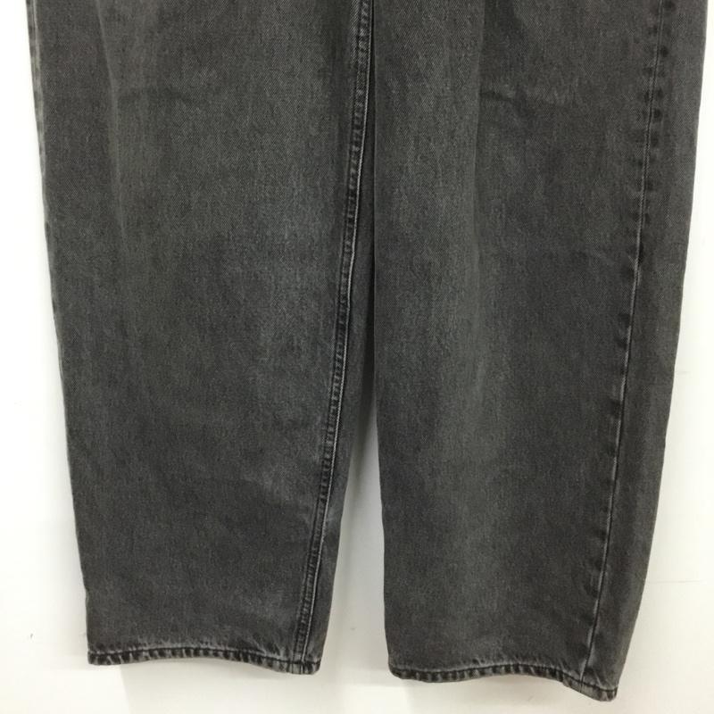 ザラ ZARA パンツ デニム、ジーンズ 36 無地 黒 / ブラック / black レディース USED 古着 中古 10154929