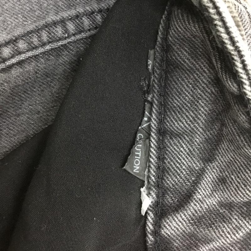 ザラ ZARA パンツ デニム、ジーンズ 36 無地 黒 / ブラック / black レディース USED 古着 中古 10154929
