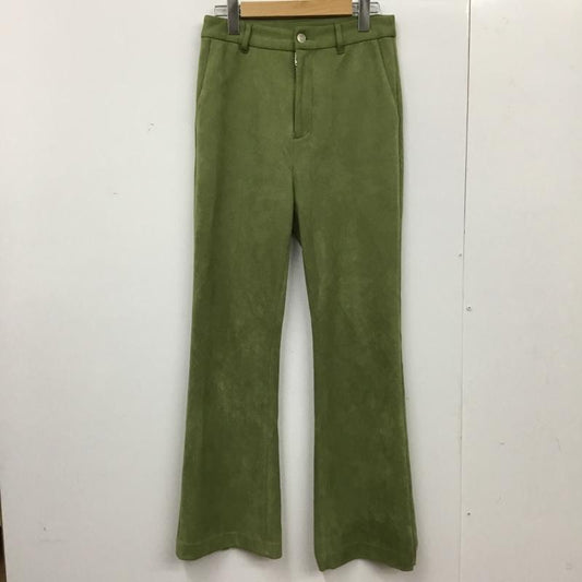 ジーナシス JEANASIS パンツ スラックス M 無地 緑 / グリーン / green レディース USED 古着 中古 10154933