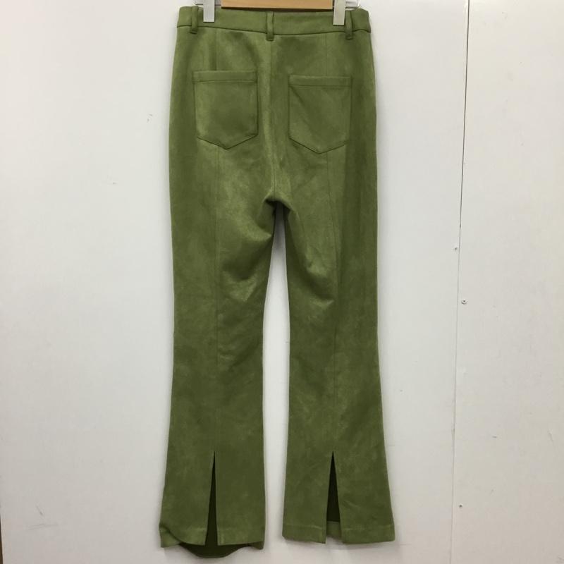 ジーナシス JEANASIS パンツ スラックス M 無地 緑 / グリーン / green レディース USED 古着 中古 10154933