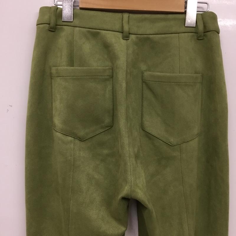 ジーナシス JEANASIS パンツ スラックス M 無地 緑 / グリーン / green レディース USED 古着 中古 10154933