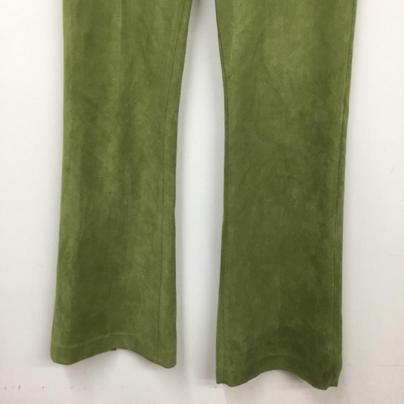 ジーナシス JEANASIS パンツ スラックス M 無地 緑 / グリーン / green レディース USED 古着 中古 10154933
