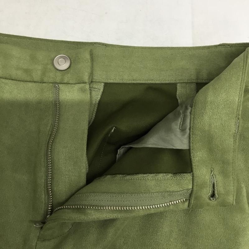 ジーナシス JEANASIS パンツ スラックス M 無地 緑 / グリーン / green レディース USED 古着 中古 10154933