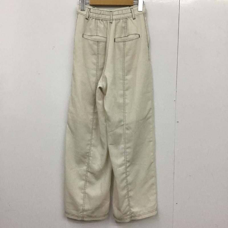 ページボーイ PAGEBOY パンツ スラックス PB250040AD FREE 無地 白 / ホワイト / white レディース USED 古着 中古 10154935