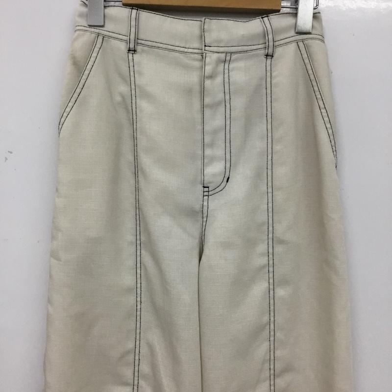 ページボーイ PAGEBOY パンツ スラックス PB250040AD FREE 無地 白 / ホワイト / white レディース USED 古着 中古 10154935