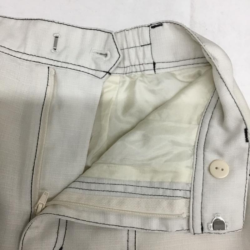 ページボーイ PAGEBOY パンツ スラックス PB250040AD FREE 無地 白 / ホワイト / white レディース USED 古着 中古 10154935