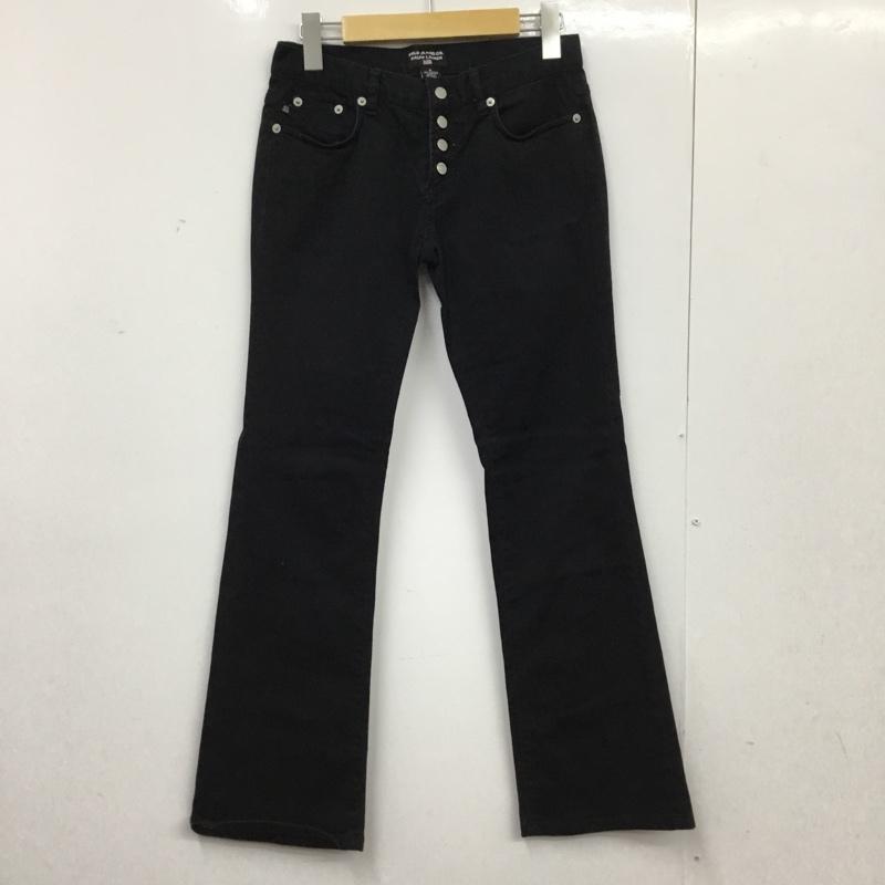 ポロジーンズカンパニー POLO JEANS COMPANY パンツ スラックス 0 無地 黒 / ブラック / black レディース USED 古着 中古 10154936
