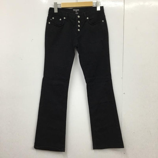 ポロジーンズカンパニー POLO JEANS COMPANY パンツ スラックス 0 無地 黒 / ブラック / black レディース USED 古着 中古 10154936