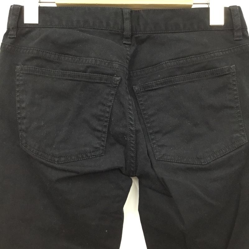 ポロジーンズカンパニー POLO JEANS COMPANY パンツ スラックス 0 無地 黒 / ブラック / black レディース USED 古着 中古 10154936