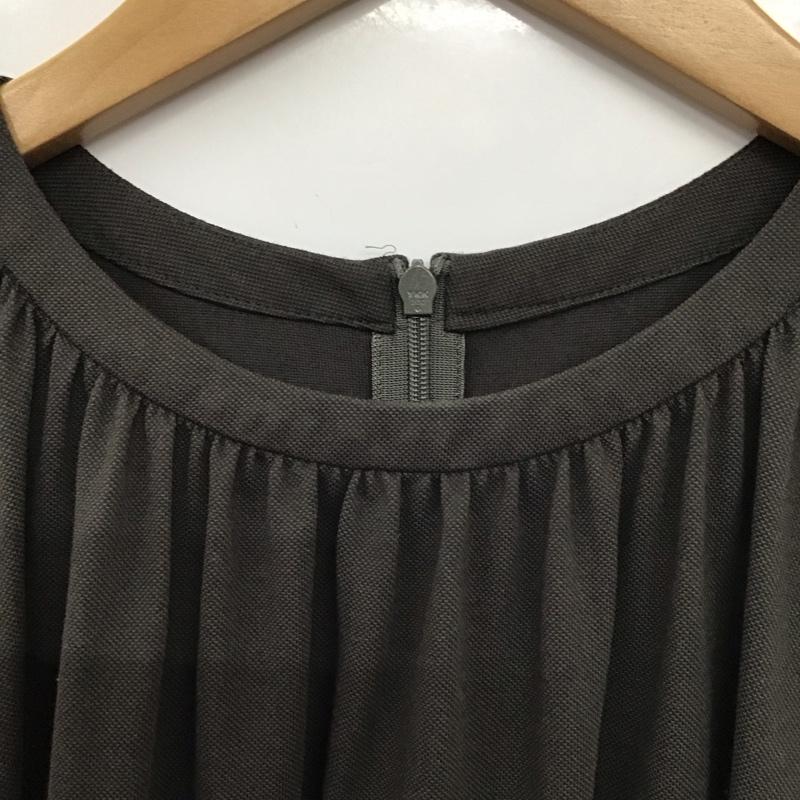 ニジュウサンク 23区 ワンピース ロングスカート ノースリーブ 38 無地 ダークブラウン / ダークブラウン / レディース USED 古着 中古 10154939