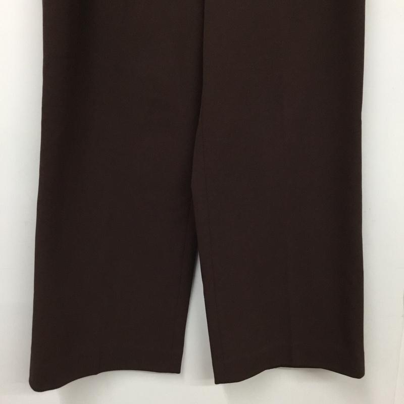 エルーラ Elura パンツ スラックス FREE 無地 茶 / ブラウン / brown レディース USED 古着 中古 10154940