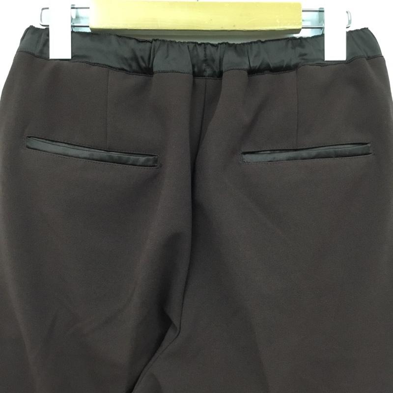 エルーラ Elura パンツ スラックス FREE 無地 茶 / ブラウン / brown レディース USED 古着 中古 10154940
