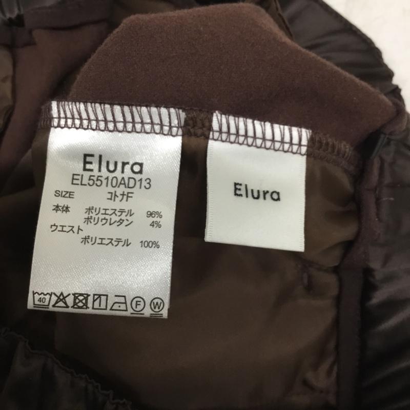 エルーラ Elura パンツ スラックス FREE 無地 茶 / ブラウン / brown レディース USED 古着 中古 10154940