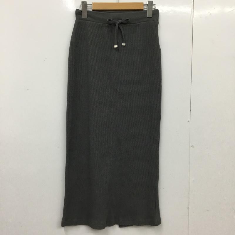 チャオパニックティピー CIAOPANIC TYPY スカート ロングスカート M 無地 灰 / グレー / gray レディース USED 古着 中古 10154941