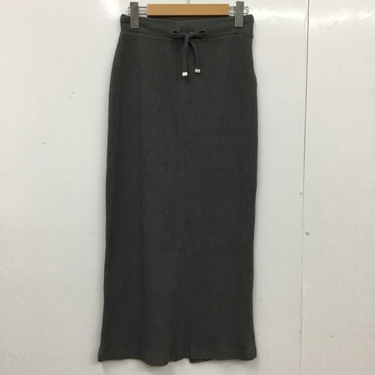 チャオパニックティピー CIAOPANIC TYPY スカート ロングスカート M 無地 灰 / グレー / gray レディース USED 古着 中古 10154941